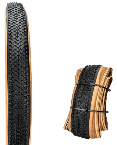 HUIOP Neumático de Bicicleta de montaña 20/26/27,5/29/700C neumático de Repuesto neumático Plegable MTB para Bicicleta de montaña y Carretera,Neumático de Bicicleta de montaña