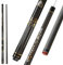KONLLEN KL-3K Pool-Billardqueues aus Kohlefaser, wickellos, professionelle Queues, Vollcarbon-Technologie, geringe Durchbiegung, 12,2 mm, 147 cm, 3/8 x 8 Gelenk