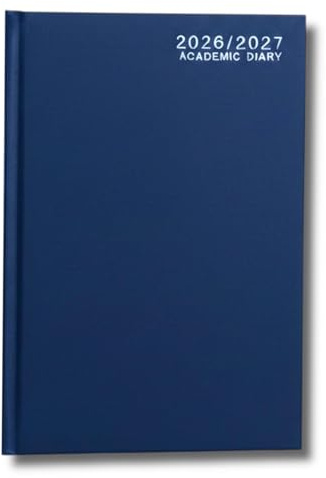 Schülerkalender 2025–2026, A4, Wochenansicht, Mitte des Jahres, Schüler-/Lehrer-Planer, Blau