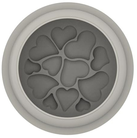 silikomart - Tender - Moule à Entremets en Silicone décor Coeurs Ø19,5 cm