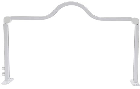 SuhoFutus Wimpern Leuchte - LED Nail Desk Lamp Wimpern Lampe, Nail Desk Lamp mit 3 Helligkeitsmodi, Einstellbares Licht 3000K-6000K, Faltbare Nail Tech Light, Weiß, 85 * 50cm (L*H)