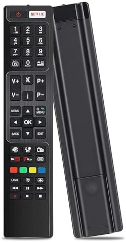 Universal TV Remote Replacement RC4848F for Polaroid/Luxor/Hitachi/Bush TV Remote Control with 3 Shortcut Buttons, No Setup Required