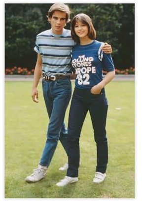 La Boum Leinwand-Poster, Motiv: klassische Liebesfilme 01, Schlafzimmer, Landschaft, Büro, Raumdekoration, Geschenk, ungerahmt, 60 x 90 cm