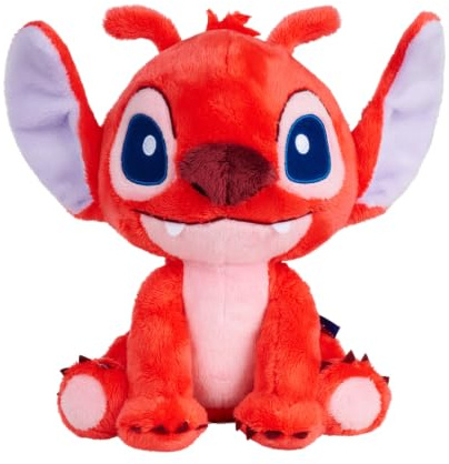 Simba Disney Lilo und Stitch Leroy, Plüschtier 25cm, Kuscheltier, Plüschfigur, kuschelweich, ab den ersten Lebensmonaten geeignet