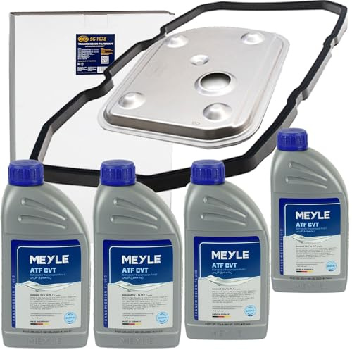 Hydraulikfilter+4L Meyle Cvt Öl Cvt Automatik | SG1078,(HX158D) bis Getr.-Nr.: 305061+4L Meyle Cvt Kompatibel mit A-Klasse (W169),B-Klasse Sports Tourer (W245)