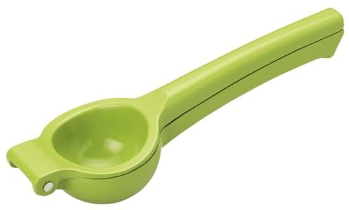 KitchenCraft Healthy Eating Handheld Lime Squeezer, Manual Citrus Juicer for Cooking Baking & Cocktail Making, 20 x 6.3cm, Green