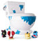 FLUSH FORCE 6039853 - Collect - a - Bowl Sammelklo, Sammelklo, für Figurensammlung, 4 Exklusive Figuren, Multicolour