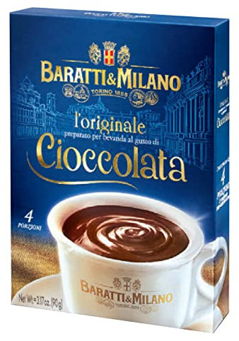 Preparato Per Cioccolata Calda Baratti & Milano 4 Porzioni 90 g