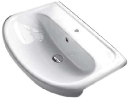 Lavabo semincasso 64x47cm