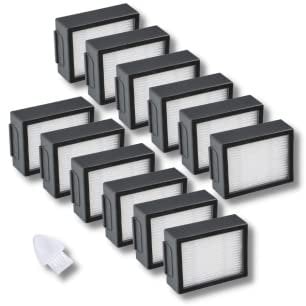 JoyBros 12-Pack Filtri per iRobot Roomba e/i e5 e6 i1 + i3 + i4 + i6 i8 i7+ Combo i5 J5 J7 (Non per Combo J7+ J9+) Aspirapolvere Filtro ad alta efficienza Accessori