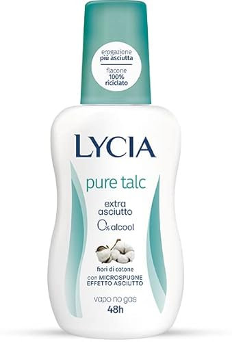 12 X LYCIA SPRAY DEODORANTE TALCO 75ML
