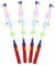 WD&CD 4 STÜCK Laternenstab LED Laternenstab Elektronischer für St Martin Halloween Zauberstäbe Party Kostümpartys