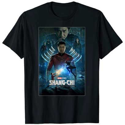 Marvel Shang-Chi and The Legend of the Ten Movie Poster T-Shirt