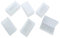 WYAN 6 Stück für 20700/21700 Batterie Box Container, Wasserdichter Batteriekasten, Batterie Aufbewahrungsbox, Batteriekasten zum Schützen und Transportieren (Weiß Transparent)