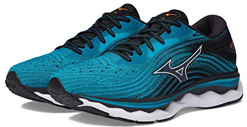 Mizuno Vague Sky 6, Zapatillas para Correr Hombre, Esmalte Azul Blanco, 44 EU