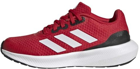 Adidas RunFalcon 3 Lace Shoes Laufschuhe, Scarlet/Cloud White/Core Black, 38 EU