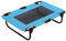 ADITAM Haustier-Hundebetten für Hunde Haustier-Katzen-Nest Atmungsaktiv Abnehmbare Haustier-Zwinger-Handschuhe Sofa-Stahl-Feldbett Indoor Outdoor Travel Pet Supplies (Color : Blue) Double The Comfort
