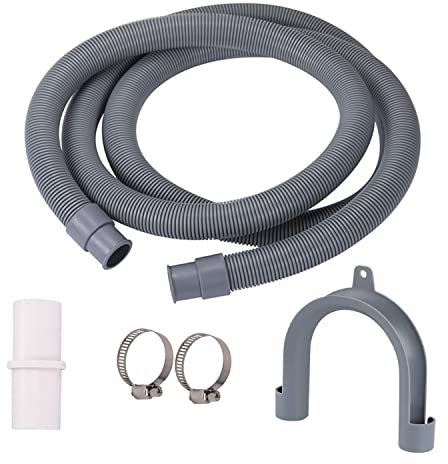 Aghoer 2m Drain Hose Extension Kit with Bracket and Hose Clamps