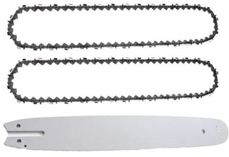 Chainsaw Guide Bar 18'' + 2X Chainsaw Chain .063 .325 68DL Compatible with Sti-hl MS210 MS211 MS230 MS241 MS250 MS251