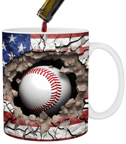 Hot Chocolate Cups 350ML Effect Ball Image Coffee Cups with Handle Photo Booth Props for Study Table, Coffee Table, Dining Table, Desk