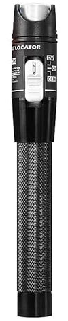 Guakiili Probador de cable óptico FTTH de 80 MW, localizador visual de fallas de fibra para un alcance de 80 km, Comprobador de fibra óptica compatible con adaptador SC/FC/ST de 2,5 mm