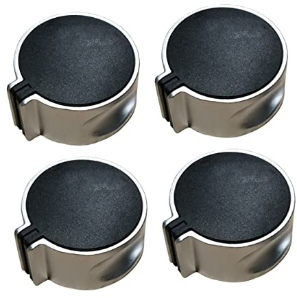 Artibetter Cooker Metal Buttons Sturdy and Easy to Install 4pcs Gas Stove Knobs Zinc Alloy Ignition Switch for Gas Oven Burners Suitable for Home Kitchen Use