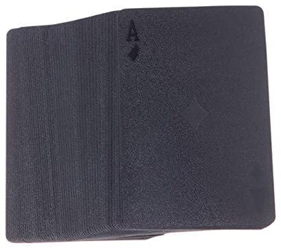 VICASKY Solid Pokerkarten Mit Kreativem Muster Für Home Bar Und Büro Für Spieleabende Und Familienfeiern Exzellenten Spielkomfort