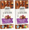 Nestlé Les Recettes de L'Atelier - Tablette chocolat Lait Raisins, Amandes et Noisettes - 170g (Lot de 2)