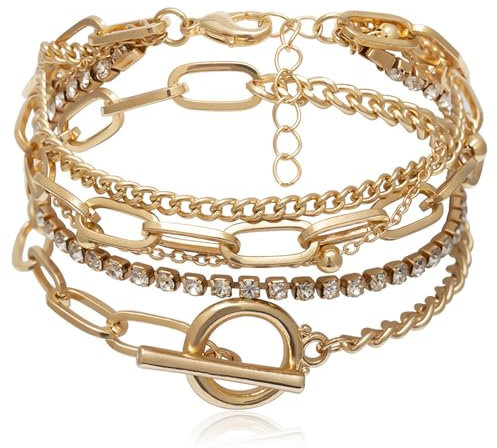 GETJOY 2 PCS Gold Bangle for Women, Chunky Gold Bracelet, Bracelet Set, Womens Bangles for Wedding Birthday Party or Graduation Gift Daily Wear