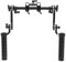 Delaman Camera Handle Kit 15mm Rosette Handle Set, Shoulder Rig Handle Kit for DSLR Video Camera, Stable Shooting Support, Compatible with Shoulder Mount Rigs