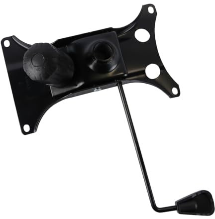 Gorise Metal Seat Mechanism Base Plate Seat Mechanism Rocker Function Height Adjustment for Office Chair Lock Lever Replacement Part