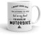 VIROSA Motorbike Mug – “in My Head I’m Riding My Motorbike” – 11oz Ceramic Mug – Gift for Bikers – Motorcycle Lover Present