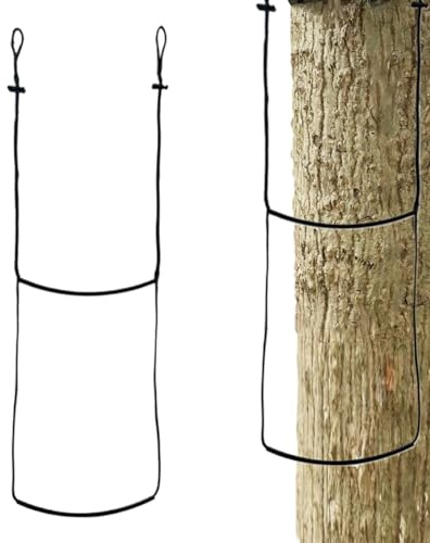 Rope Ladder Für baumhau - 1,5m Seilleiter, Zwei-Stufen Kletterleiter Typ,Verstellbare Gurtbandschließen Handgewebte Träger Für Camping Kinder Outdoor Abenteuer | Jagd Hindernisparcours Erwachsene