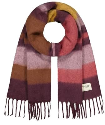 Barts Damen Strickschal bunter Winterschal mit Fransen Eluzabeth