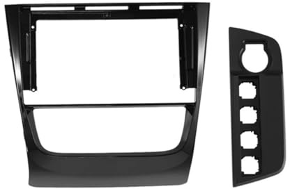 9-Zoll-Einbaurahmen Passend für VW Voyage, Golf 6 und Saveiro (2008–2012) mit Doppel-DIN-Autoradio-DVD-Player Radioblende