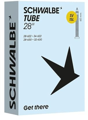 Schwalbe Fahrradschlauch SV15L 28/34-622/630 IB 60mm