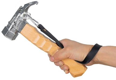 RASTKY Robuster Campinghammer mit Ergonomischem Griff für Zelthering, Campinghammer aus Edelstahl für Outdoor-Enthusiasten (Silver)