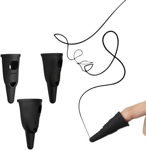 3er-Pack Eingabestifte mit Silikonspitze, hohe Präzision | Kompatibel mit iPad, iPhone, Android-Handys und Tablets; Ideal für Frauen und Kinder zur einfachen Bedienung; Bietet hohe Sen