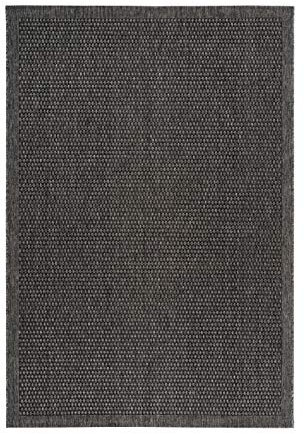 Lalee Moderner Flachwebteppich für den Innen- und Außenbereich, Silber, 160 x 230 cm