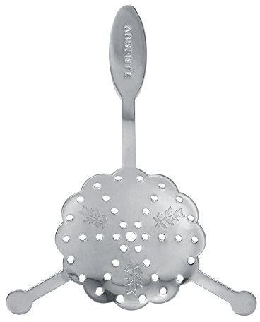 Eboxer Absinthe Spoons, Stainless Steel Retro Absinthe Spoon, Cocktail Bar Utensils Bitter Scoop, Unique Design Wormwood Spoon, Glass Cup Drinking Filter, Plum Flower Absinthe Spoon