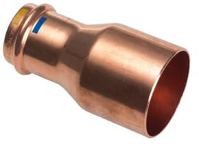 Frabo Gas - Wasser Kombifitting Pressfitting V Kontur Reduzierstück 28mmx22mm