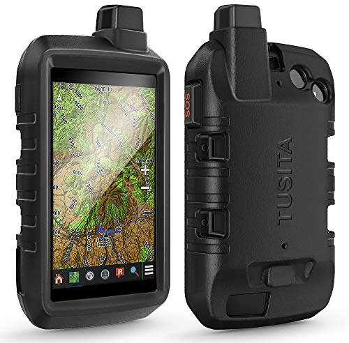 TUSITA Custodia Compatibile con Garmin Montana 760i 750i 710i 700i 700 710 - Custodia Protettiva in Silicone - Accessori per Sistema GPS