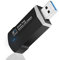 LinKAVEniR Dongle WiFi USB 1300 Mbps pour PC – Adaptateur WiFi AC1300, USB 3.0, 802.11ac Wave2 MU-MIMO, 5G/2.4G Dual Band, sans pilote, Windows XP/Vista/11/10/8.1/8/7