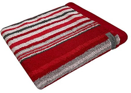 Ross Handtücher Sinfonie Multicolor Streifen 4019 Kirsche, Handtuch 50x100 cm