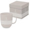 PPD Pure Anchor taupe Matte Mug, in Geschenkbox, Henkelbecher, Kaffeebecher, Becher, Tasse, New Bone China, 400 ml, 604621