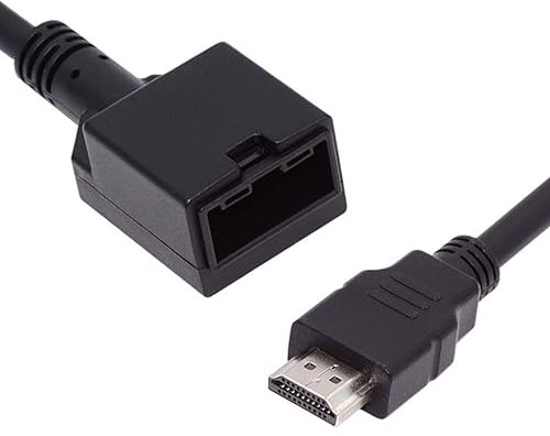 chenyang Cable HDMI 1.4 tipo A a tipo E de audio de vídeo 4K para conector de grado de sistema de conexión automotriz 0.5M