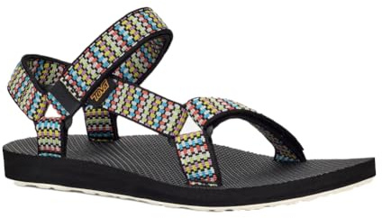 Teva Womens Original Universal Dot Matrix Black Multi UK 7