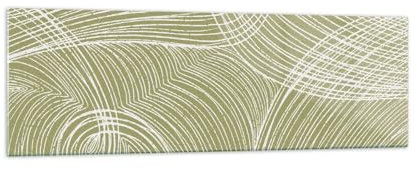ARTTOR Bilder auf Glas 160x50cm Wandbild Glasdruck Abstrakt Pastell - 6022