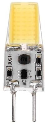1 Pièces LED G6.35 Ampoule Lampe 4W COB GY6.35 Ampoules LED Blanc Chaud AC DC 12V GY6.35 Bi-Pin Jc Type Ampoule À Capsule Pour L'Éclairage Domestique,Blanc Froid