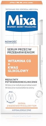 Mixa Gesichtserum gegen Verfärbungen, Vitamin CG +Glykolsäure